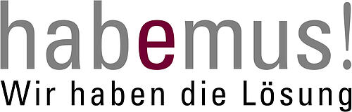 habemus electronic + transfer GmbH Logo